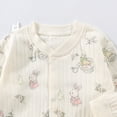 thumbnail image 5 of Bodysuit for Baby Girls & Boys for 6-9 Months Preemie Baby Pure Cotton Long Sleeved Newborn Toddler Clothes Boys And Girls Baby Romper Pajamas Crawling Clothes, 5 of 7