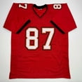 thumbnail image 4 of Autographed/Signed Rob Gronk Gronkowski Tampa Bay Red Football Jersey JSA COA, 4 of 4