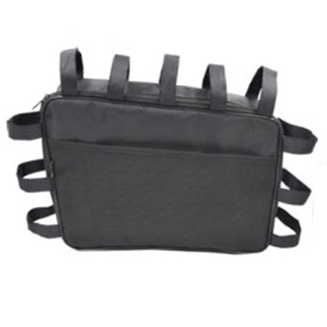 Bolsa de almacenamiento para cuadro de bicicleta, bolsa frontal para tubo superior, bolsa para batería de bicicleta eléctrica para teléfono Estilo F