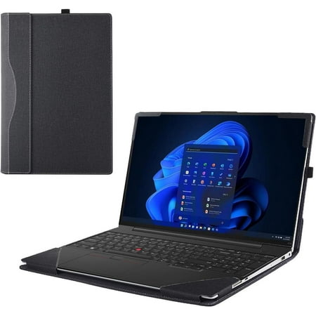 Laptop Case Cover for 16 inch Lenovo ThinkPad P15V Gen 3 & ThinkPad P15V Gen 2 / Gen 1, PU Leather Shell Notebook Sleeve