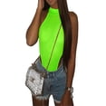 thumbnail image 2 of xiaxaixu Combishort d'Été Sans Manches pour Femmes, Bandage Extensible, 2 of 4