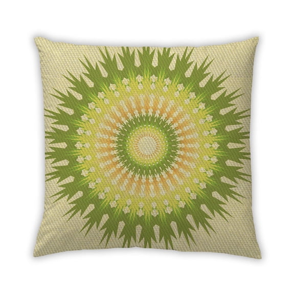 Ahgly Company Outdoor Square Contemporary Throw Pillow, 18 inch by 18 inch