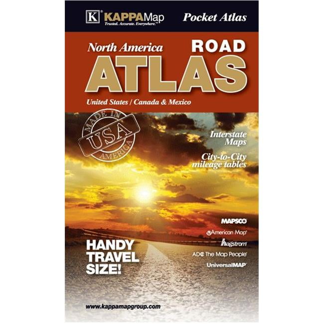 Universal Map 14995 North America Pocket Atlas