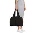 thumbnail image 5 of No Boundaries Women's Double Pocket Weekender Black, 5 of 5