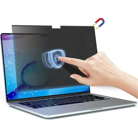 MacBook Pro 16 inch Privacy Screen 2021~2024, Magnetic Privacy Screen MacBook Pro 16 inch M1, M2, M3, M4, Pro, Max Chip, Removable Laptop Privacy Screen and Anti-Glare Protector