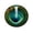 green, variant on HOZADOIE Round Kitchen Mats for Floor 24in - Floor Mats Washable Circle Rugs Indoor Dining Table Mat, Soft Non Slip Carpet for Bedroom Playroom Kitchen, Blue