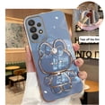 thumbnail image 1 of Mirror Plating Phone Holder Case For Samsung Galaxy A53 A73 A33 A52 A52s A72 A32 4G 5G A51 A71 A12 A31 A21S A50 A54 Stand Cover xuanjing unisex, 1 of 2