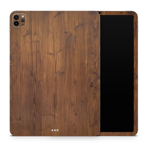 DesignSkinz Rough-Cut Wood Plank Full-Body Skin Decal Wrap Cover for iPad (A1219/A1337)