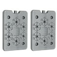 thumbnail image 2 of melotizhi Conditioning Fan Ice Box 200ml Ice Brick Ice Board Ice Pack Reusable Ice Box, Gray, 2 of 9