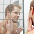 thumbnail image 4 of Mirror Tiles Self-adhesive 15x15cm 18 Pieces Decorative Wall Mirrors, 4 of 4