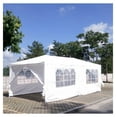 thumbnail image 5 of 10x20' Wedding Party Canopy Tent Outdoor Gazebo with 6 Removable Sidewalls White, 5 of 9