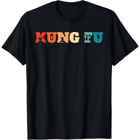 Retro Chinese Shaolin Martial Arts - Vintage Kung Fu T-Shirt men and women can wear, black, white, gifts