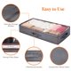 thumbnail image 4 of Contenedores de almacenamiento personalizados debajo de la cama Bolsa de almacenamiento de ropa de tela duradera con manija reforzada y ventana transparente WD.WDQZL Hogar, 4 of 6