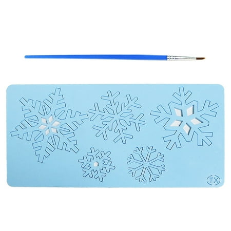 

Acahhotxx Baking Tools Marine Theme Handmade Soap Making Supplies Fondant Molds Cake Decorating Tools Family Candle Molds Easy Safe - snowflake