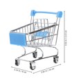 thumbnail image 2 of Carrito de compras de juguete Allinless Metal 11,5 * 10 * 8 cm, 2 of 3