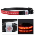thumbnail image 3 of LED mascota brillante ajustable seguridad recargable collar carga USB para gato pequeño Dogred L, 3 of 5