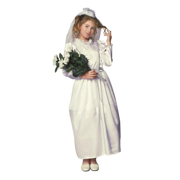 Disfraz de novia Charmeuse, tamaño mediano, tamaño mediano, RG