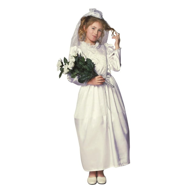 Disfraz de novia Charmeuse, tamaño mediano, tamaño mediano, RG