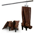 thumbnail image 5 of The Original Boot Hanger - Shoe Storage Space Saver (set of 3); Boot Hanger, Boot Holder, Boot Clips (SILVER), 5 of 5