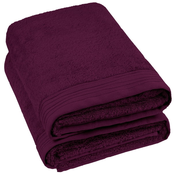 Premium 2 Pieces Towel Set 2 exclusive Bath towels 35" X 70" Color