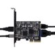 thumbnail image 4 of Tarjeta Pci Express Riser Pci-e X4 adaptador de tarjeta a USB 3,2 Gen 2 Riser añadir en la tarjeta Feliz Sencillez, 4 of 5