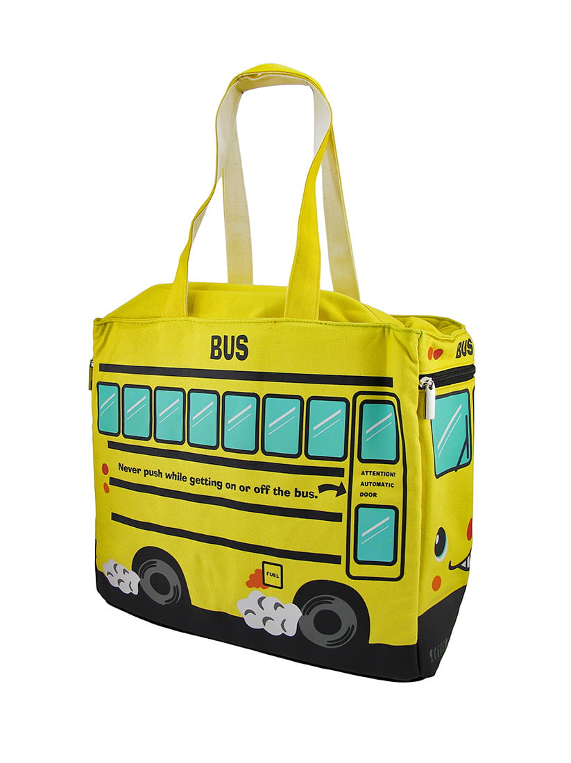 Сумка в автобусе. Вязаный автобус желтый школьный. Yellow School Bag. Девушка с сумкой Вагнер в автобусе.