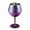 Purple, variant on Stainless Steel 14oz Double-layer Goblet Two-in-one Detachable Heat Cold Wine Glass Coffee Cup Kitchen Coffee Bar Accessories
