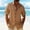 (Casual 10)Khaki, variant on Mens Casual Shirt Fashion Blouse Summer Loose Turndown Collar Beach Printing Short Sleeve Button Top Tees