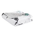 thumbnail image 1 of Lush Decor Rowley Birds Throw Blanket Blue & Gray 60"" L x 50"" W, 1 of 5