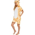 thumbnail image 5 of FUNZIEZ! - Giraffe Women's Short Sleeve Novelty Romper - X Large, 5 of 7