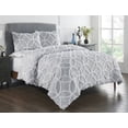 thumbnail image 4 of Better Trends Wedding Ring Two Tone 100% Cotton Tufted Chenille for Adult Comforter Set, 4 of 6