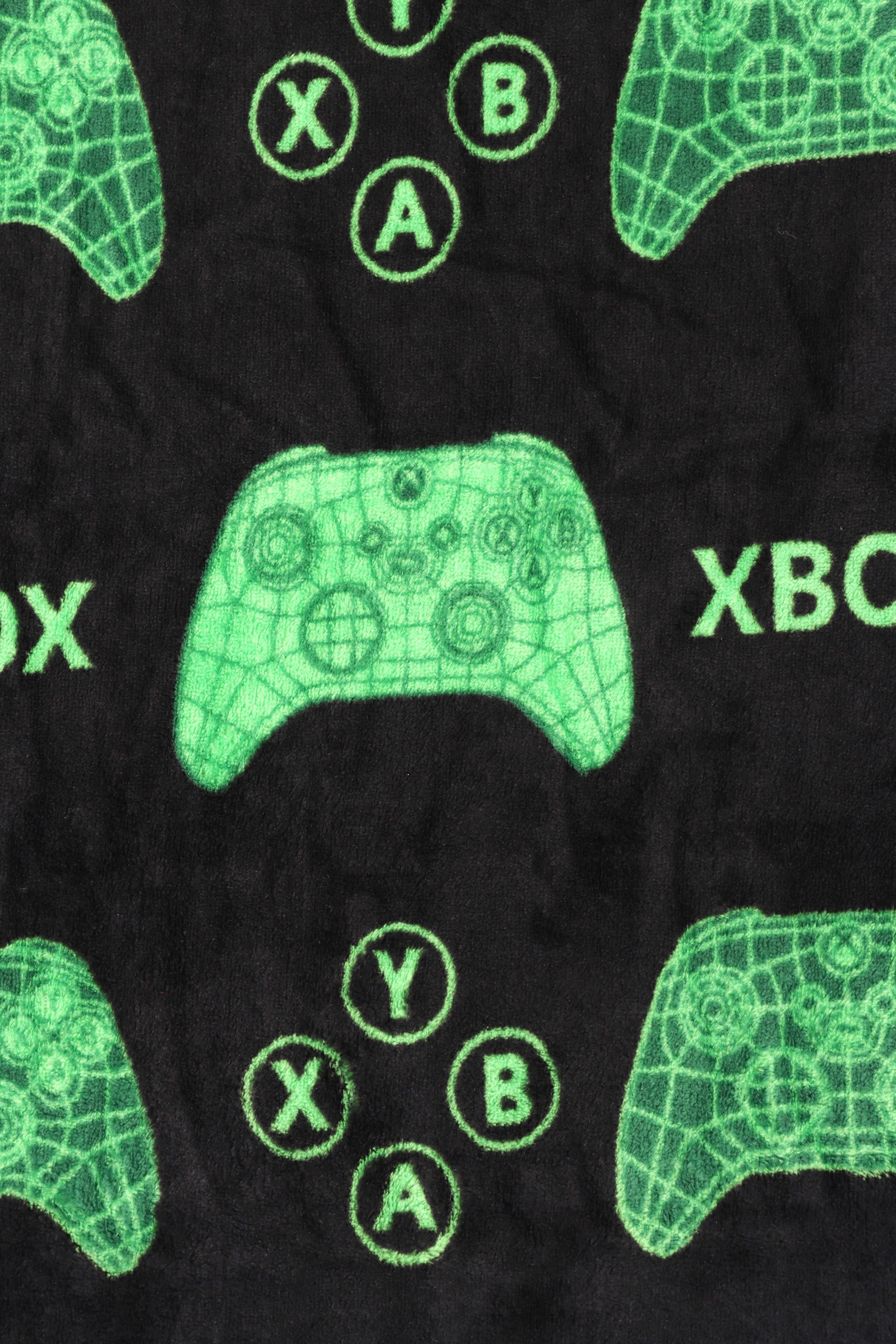 XBOX Kids Throw Blanket, 3D Hardware, Soft Coral Fleece, Multicolor, 46"x60"