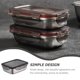 thumbnail image 5 of Estuche Bento para el hogar, caja multifunción para alimentos, conveniente estuche para alimentos, accesorio para alimentos HOMEMAXS 14109848-MX, 5 of 6