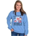 thumbnail image 3 of Dont Burst My Dubble Bubble 80s Candy Sweatshirt for Men or Women Brisco Brands M, 3 of 6