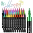 thumbnail image 1 of Marcadores Glitter Caliart 36 Colores Contorno Brillante Metálico, 1 of 7
