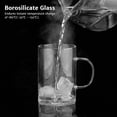 thumbnail image 3 of Borosilicate Glass Tea Cup with Removable Stainless Steel Infuser, 3 of 4