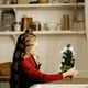 thumbnail image 4 of Mini Árboles de Navidad Artificiales, Decoración de Escritorio, Árbol de Navidad de Mesa para Decoraciones de Mesa Navideñas., 4 of 6