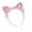 Pink*2packs, variant on Cheers.US 3Pcs Kids Girls Children Cute Cat Ears Shape Gauze Sequins Headband Hairband Hair Hoop Accessories