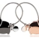 thumbnail image 2 of 1 par de llaveros para pareja, llavero magnético desmontable con forma de cerdo besándose en aleación, ideal como regalo de San Valentín para hombres y mujeres (negro y oro rosa), 2 of 5