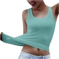 thumbnail image 2 of SMihono Hauts pour Femmes Débardeur pour Femmes Doublure en Coton pour Femmes Débardeur à Col Rond Hauts avec un Beau Dos Débardeurs pour Femmes Hauts d'Été pour Femmes, 2 of 5