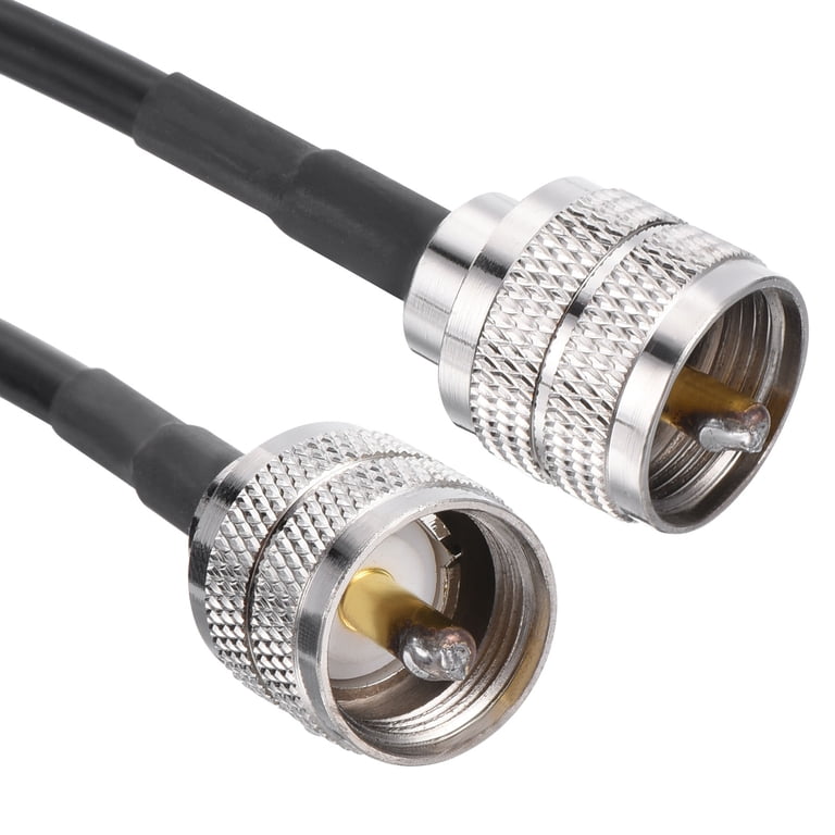 Câble coaxial Antenne TV 75 Ohms (5.0m/Noir
