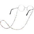 thumbnail image 2 of 2pcs Eyeglass Chains Handmade Colorful Beads Sunglasses Retainer Neck Strap Cord Eyewear Lanyard, 2 of 5