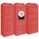 thumbnail image 1 of Paños de limpieza Orighty, paquete de 150 trapos de tienda, reutilizables, rojos, 1 of 7