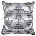 thumbnail image 2 of Ox Bay Petra 20" x 20" Navy/White Geometric Reversible Indoor/Outdoor Adult Decorative Throw Pillow, 2 of 7