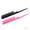 Black and Pink, variant on 3 Row Hair Comb Rat Tail 2 Pack, Nylon Bristle Detangling Brush for Curly Straight