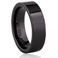thumbnail image 1 of Polished Ceramic 7Mm Wide Ring, 1 of 2