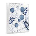 thumbnail image 3 of Stupell Industries Cool Toned Leaf Patterns Floral Painting White Framed Art Print Wall Art, 11 x 14, 3 of 8