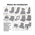 thumbnail image 5 of Funda Universal Para Asiento De Automóvil De 5 Asientos Lab.G Beige, Negro, Gris, 5 of 5