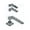Bronze, variant on Ives 7226SET26D 3/4" Brass Offset Pivot Set 600 Pound Maximum Load - Chrome