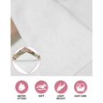 thumbnail image 6 of Beige Spring Floral Kitchen Dish Towels for Drying Dishes Set of 3, Elegant Pastoral Flowers Birds Watercolor Waffle Weave Microfiber Hand Tea Bathroom Towels Quick Dry & Absorbent Towel 12x12, 6 of 7